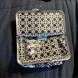 Vera Bradley clasp quilted case night and day print